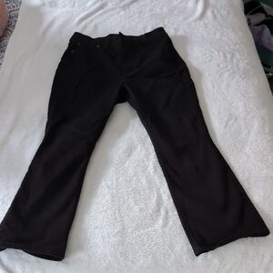 J. Crew Black Boot Cut Pants